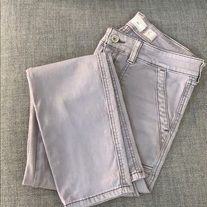 Long cotton pants by Anthropologie